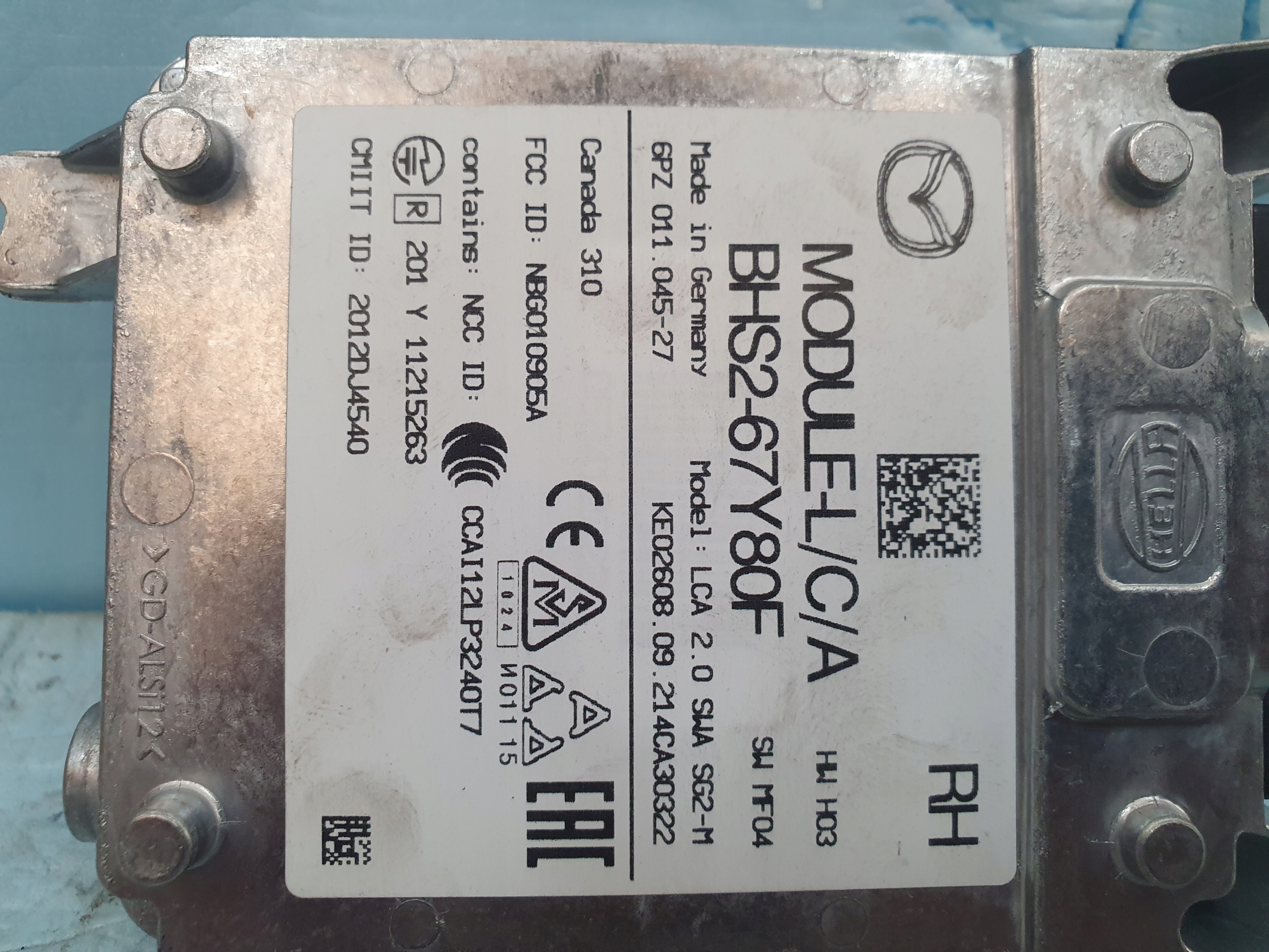 mazda oe BHS2-67Y80F