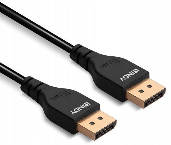 

Kabel DisplayPort 1.4 Slim 8K 144Hz 2m Lindy 36462