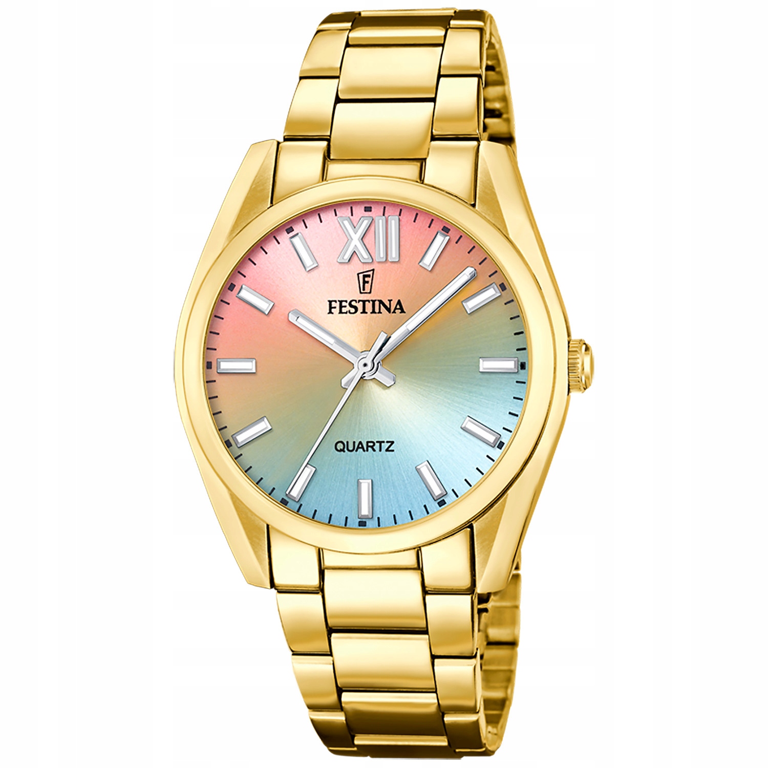 Dámské hodinky Festina F20640-7 zlaté