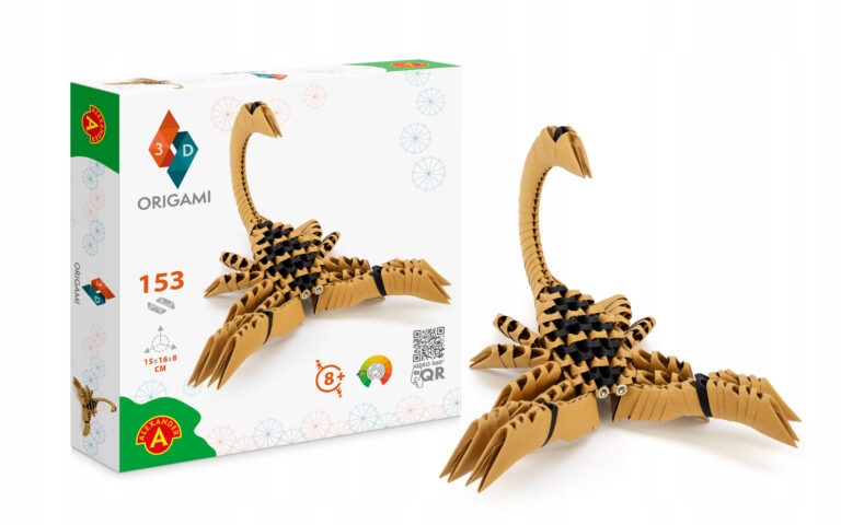 

Zestaw Origami 3D Skorpion Handmade Alexander