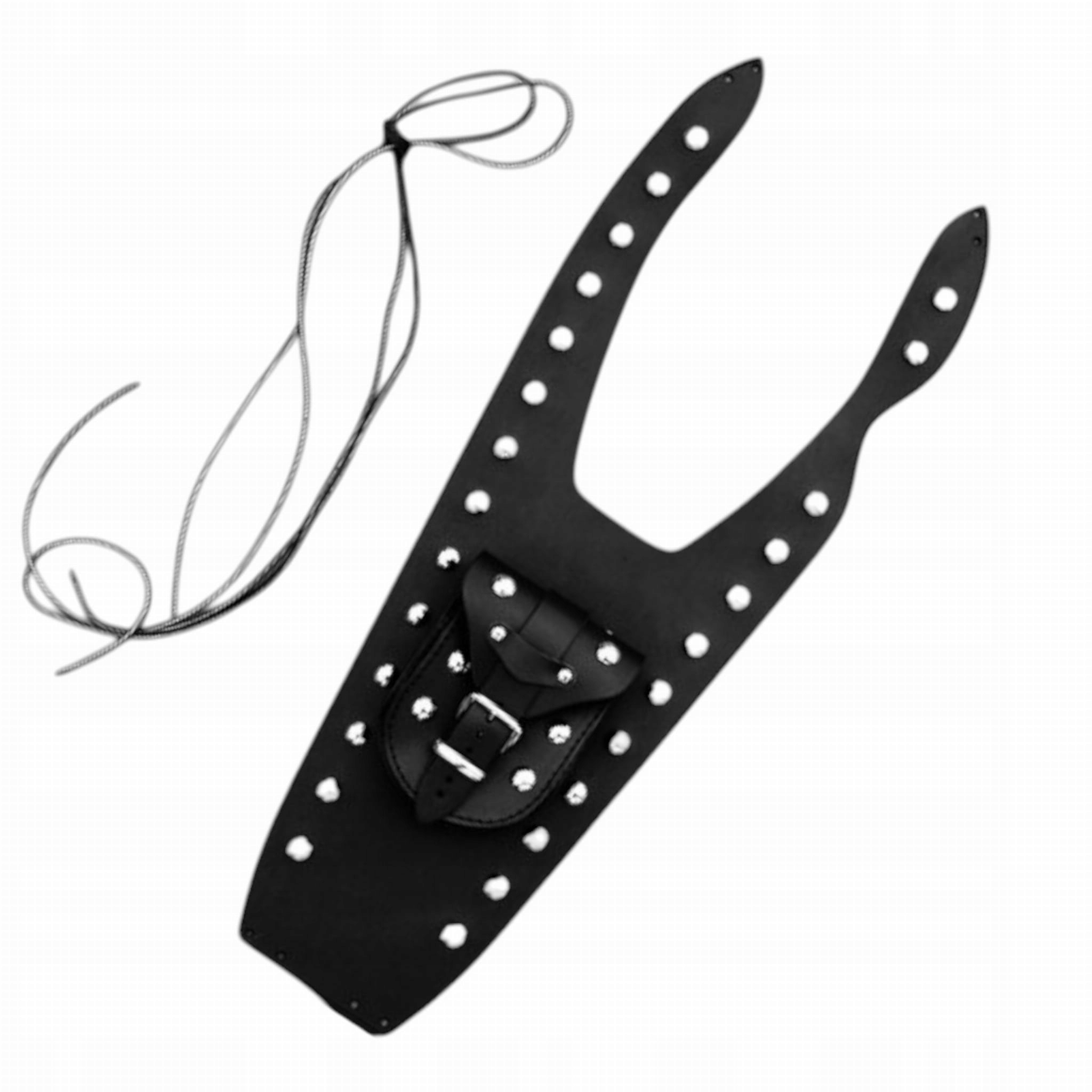 Kožený pás na nádrž Kawasaki Vn 800 Vulcan s cvočkami