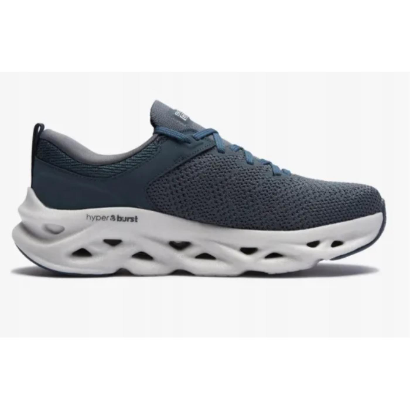 Skechers Pánské boty Go Run Swirl Tech Šedé 45 Eu