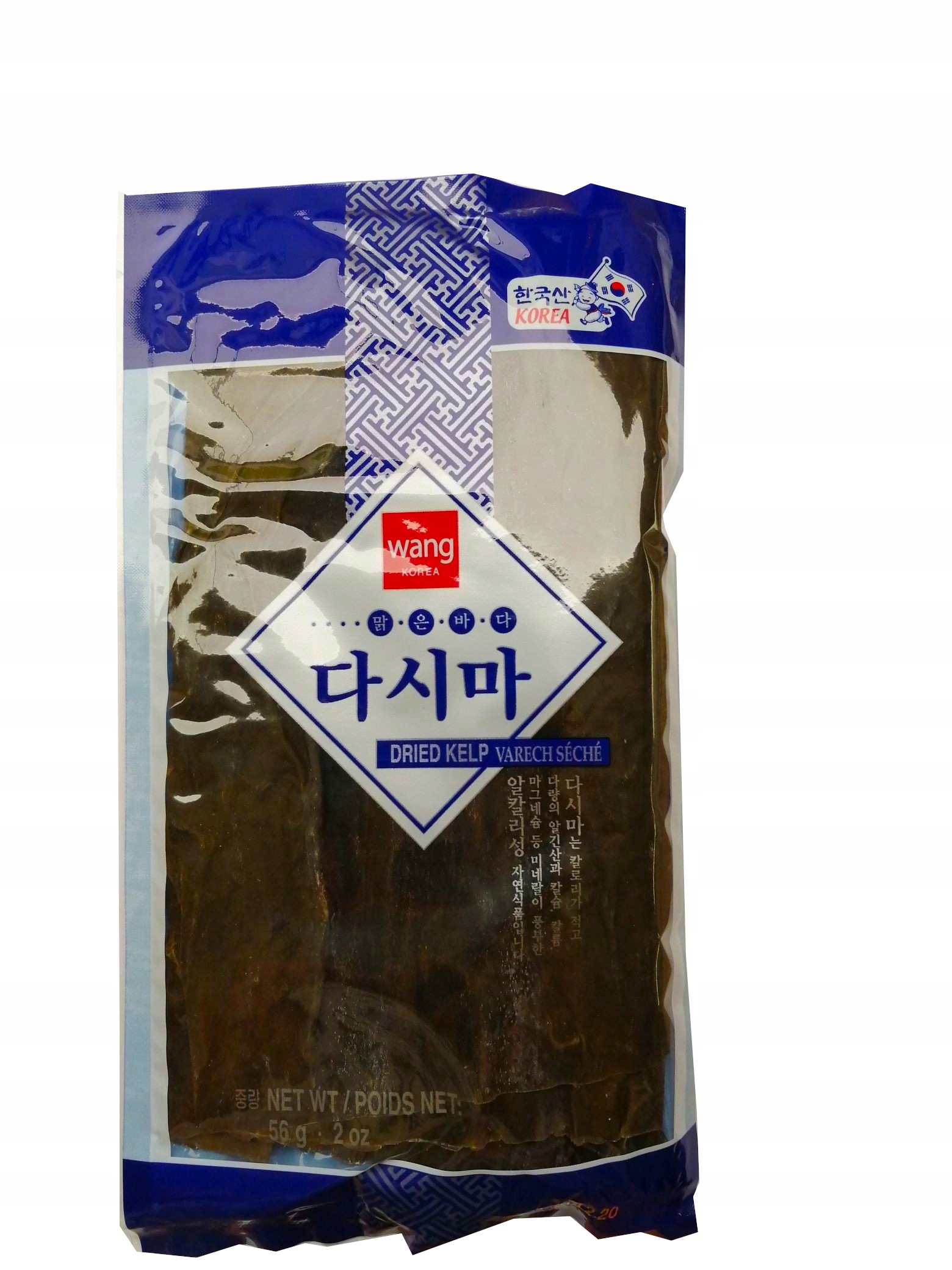 

Wodorosty suszone Kombu Dashima Wang Korea 56 g