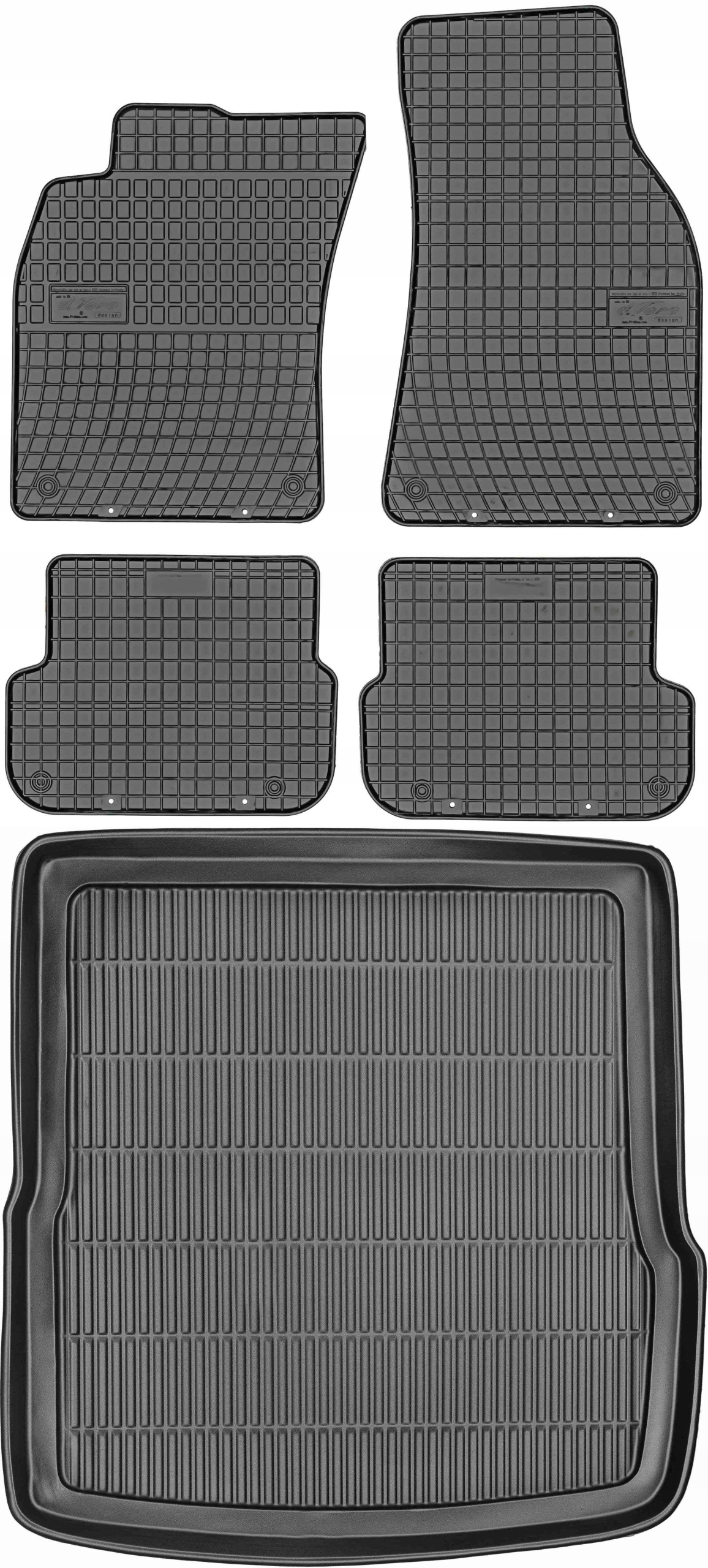 Audi A6 C6 Kombi 2006-2011 Gumové rohože rohož