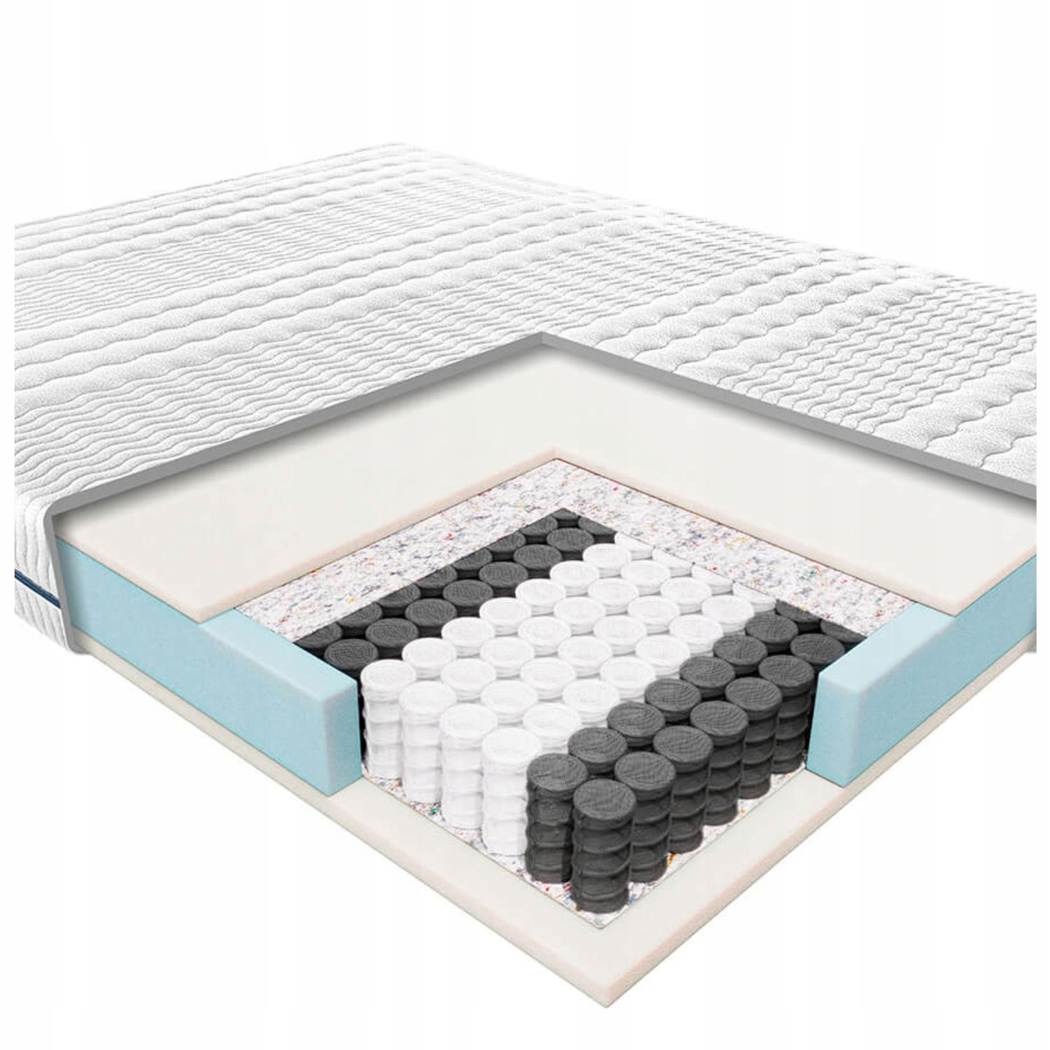 Materac sprężynowy Janpol Wenus 160x200 Średnio Twardy rehabilitacyjny