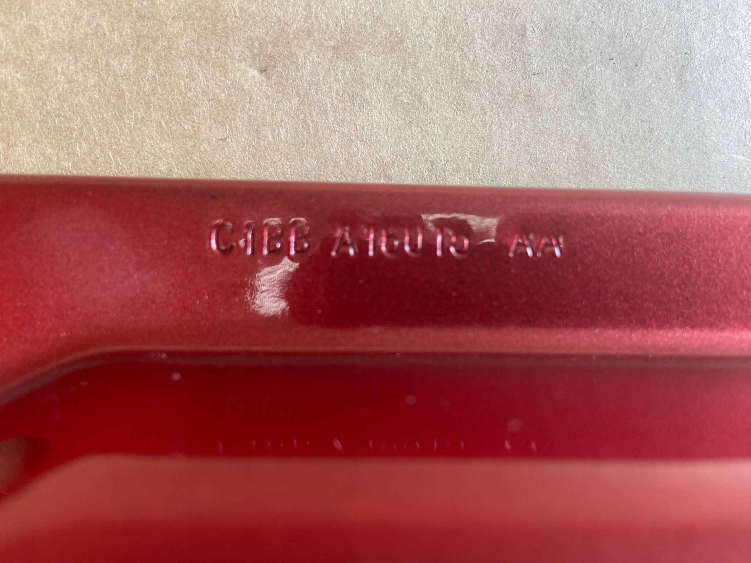 FORD FIESTA MK7 LIFT 2012-2017 fender right front CANDY RED