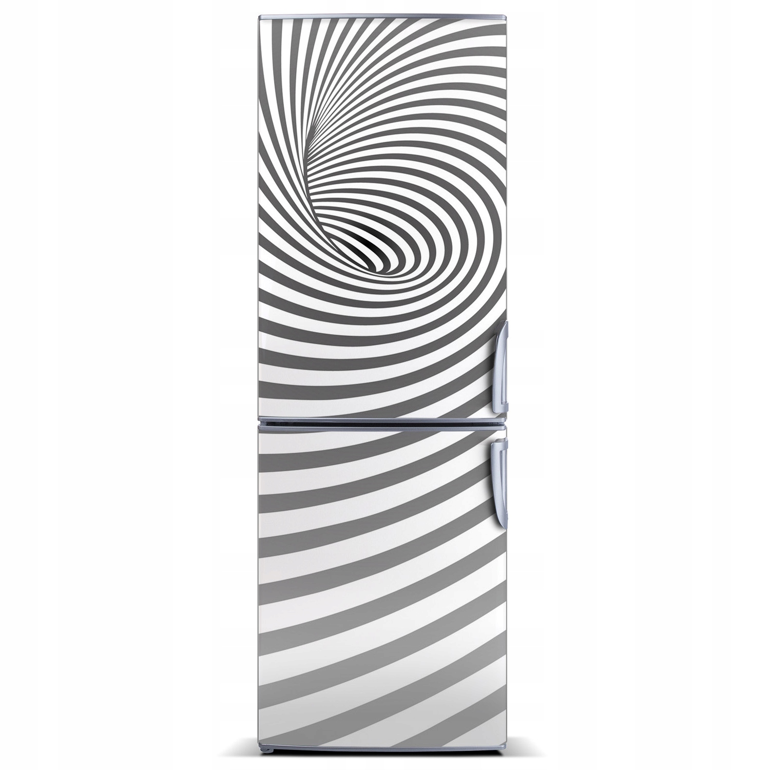 

Naklejka na lodówkę Spirala w paski 60x180
