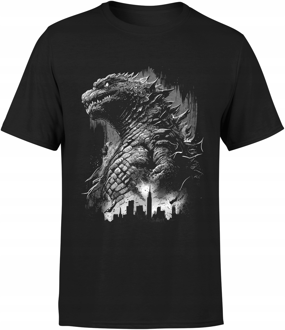

Godzilla Koszulka Męska Japan Style Dinozaur Dino