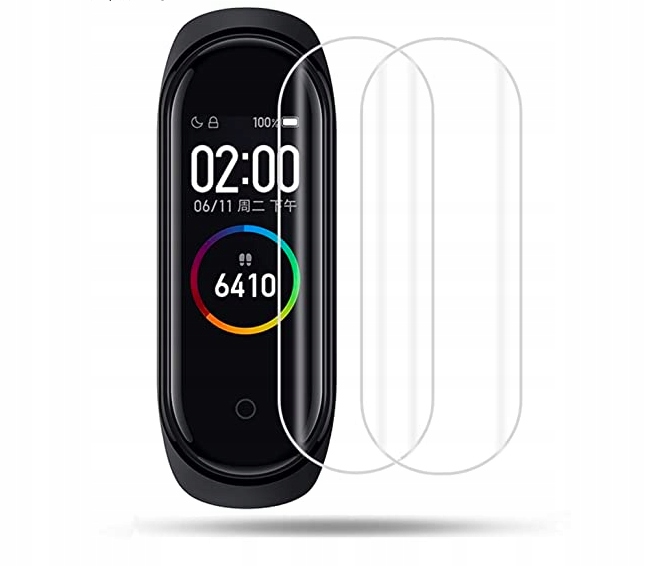 

Folia ochronna na ekran do Mi Band 4 3 sztuki