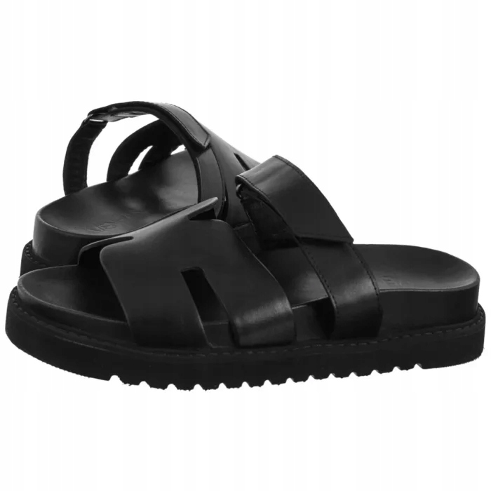 Kožené boty Dámské Nazouváky Venezia Černé R022LEBLOBK144 Black