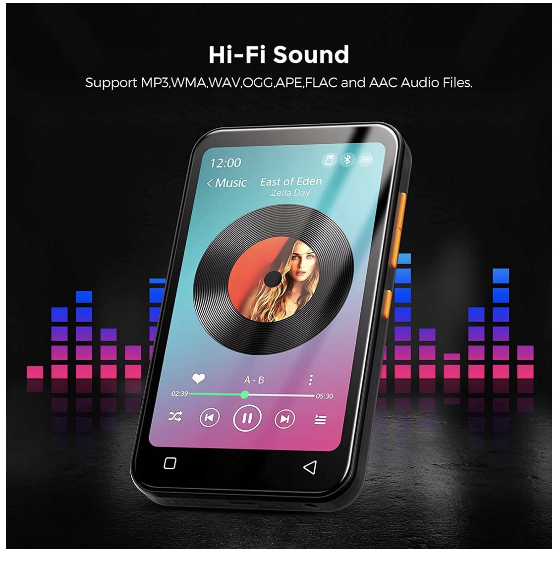 Odtwarzacz MP4 MP3 Bluetooth dotykowy VIDEO WIFI + KARTA 32GB Kod producenta Odtwarzacz MP4 MP3 Bluetooth VIDEO Z NA