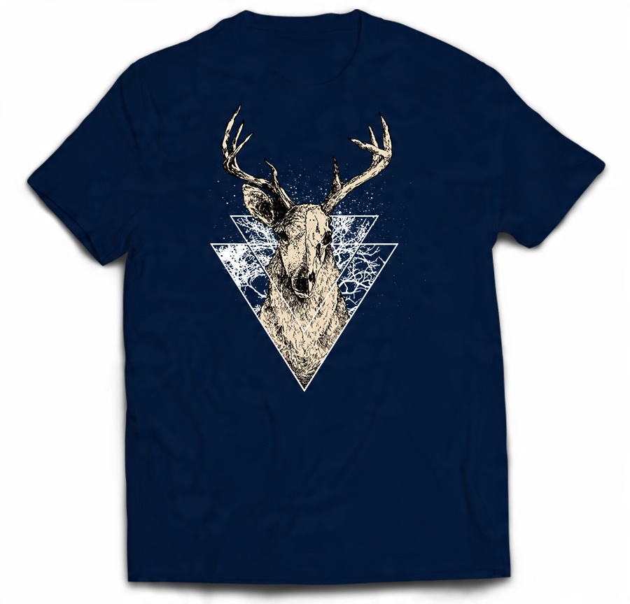 

Łoś Jeleń Rogi Deer Poroże Abstrakcja Prezent 4XL