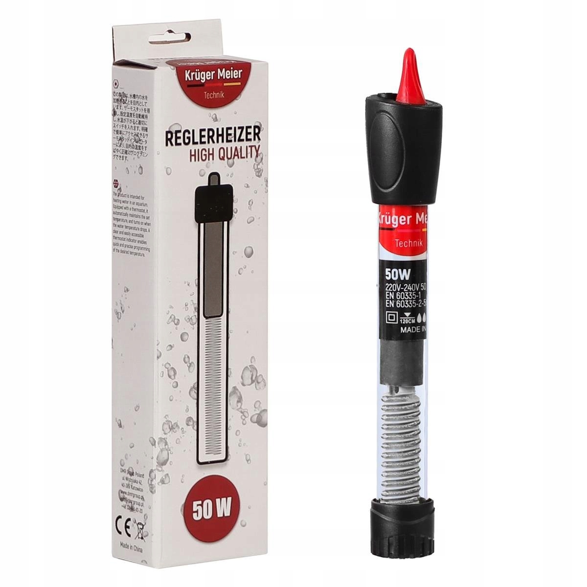 

Kruger Meier Reglerheizer 50W grzałka termostat