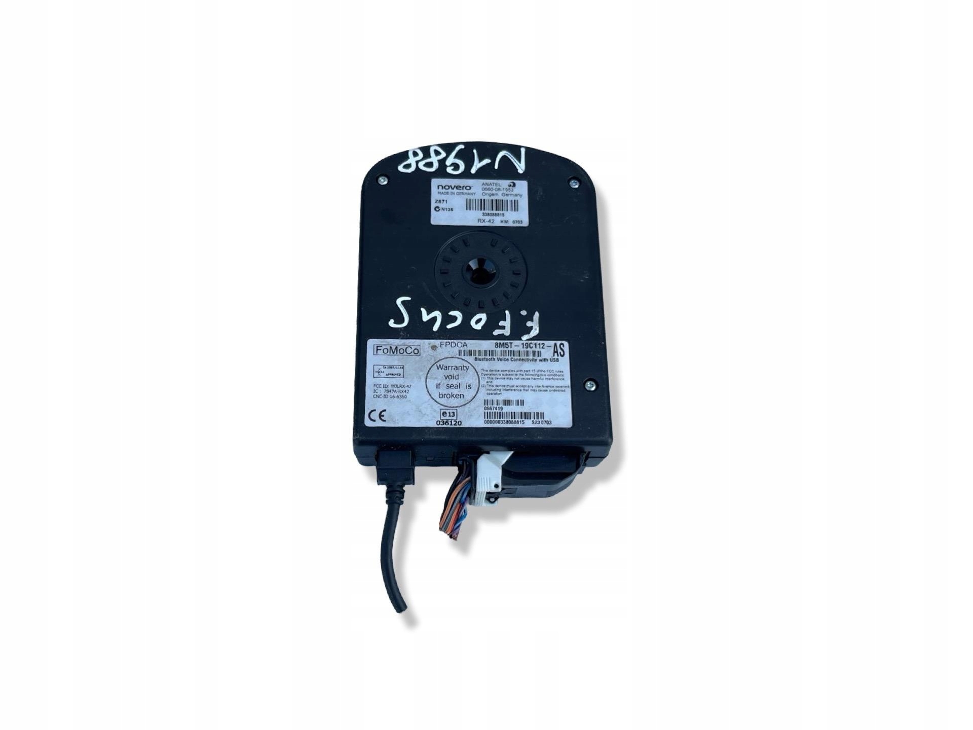 control unit Bluetooth Ford Focus 3 2011 8M5T-19C112-AS