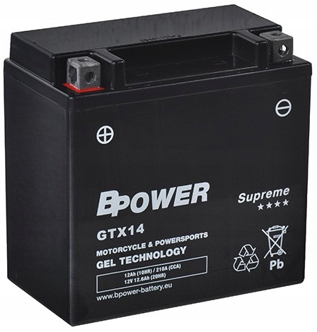 

Akumulator GTX14 YTX14 Bpower 12Ah 210A