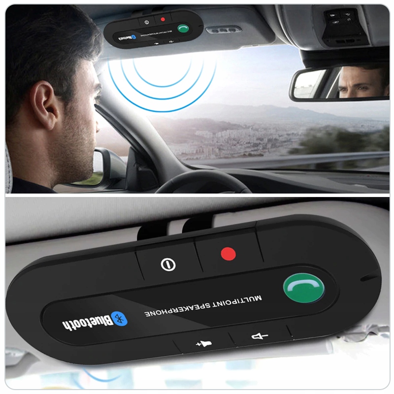 ZESTAW GŁOŚNOMÓWIĄCY SAMOCHODOWY BLUETOOTH Model Zestaw głośnomówiący Bluetooth