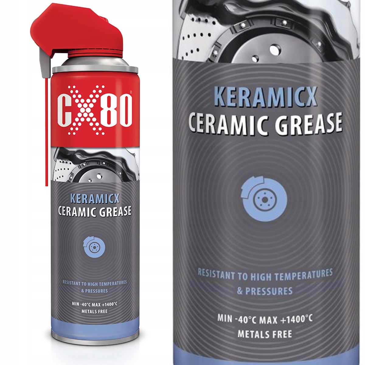 CX80 Smar Ceramiczny Wysokotemperaturowy Odporny Do 1400°C Duo Spray CX-80