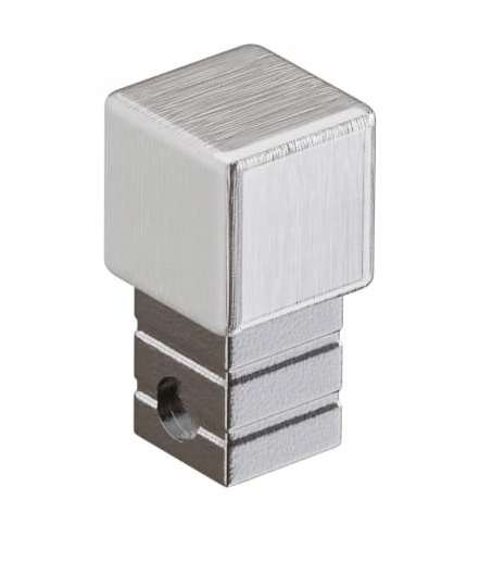 

Kostka Wykończeniowa Profil Srebrna Matowa 12,5