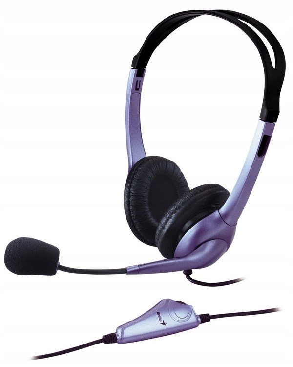 Genius headset HS-04S (headset mikrofon), egycsatlakozós