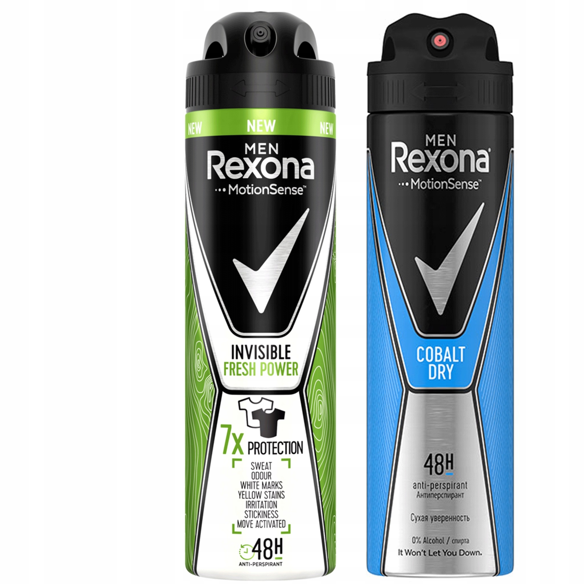 

Rexona Men Antyperspirant Dezodorant Spray 2x150ml