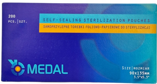 

Torebki Do Sterylizacji Autoklawu Pakiety 90 x 135