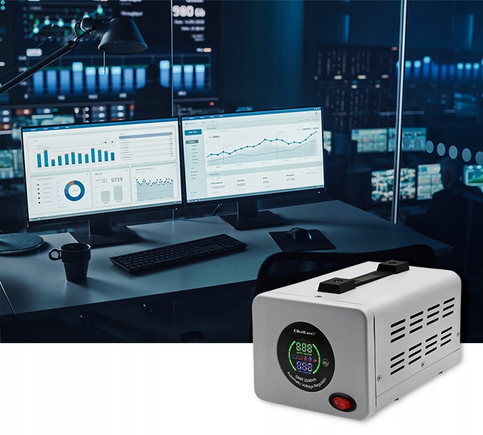 STABILIZATOR NAPIĘCIA AVR 3% 1600W PIEC SERWER RTV Kod producenta 5901878507293