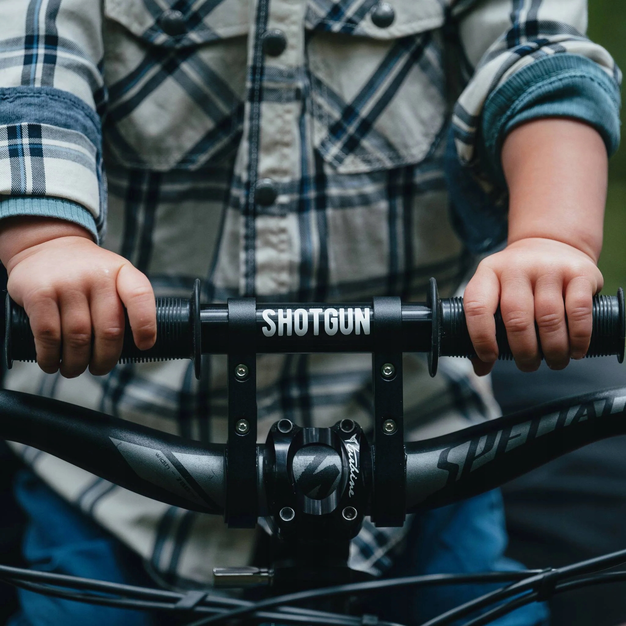 Kierownica Shotgun Child Bike Seat Handlebars Średnica (mm) 31,8