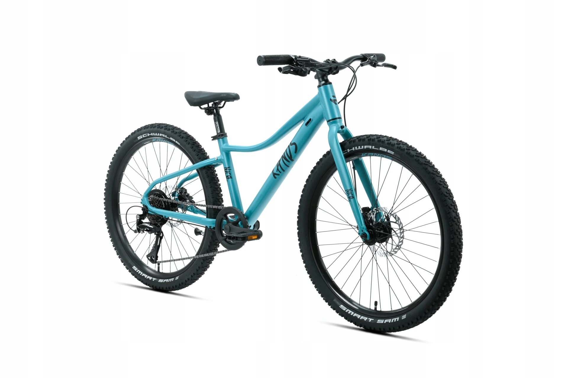 Lekki rower młodzieżowy Mtb 24 Kands Nico aluminiowy St niebieski 2026