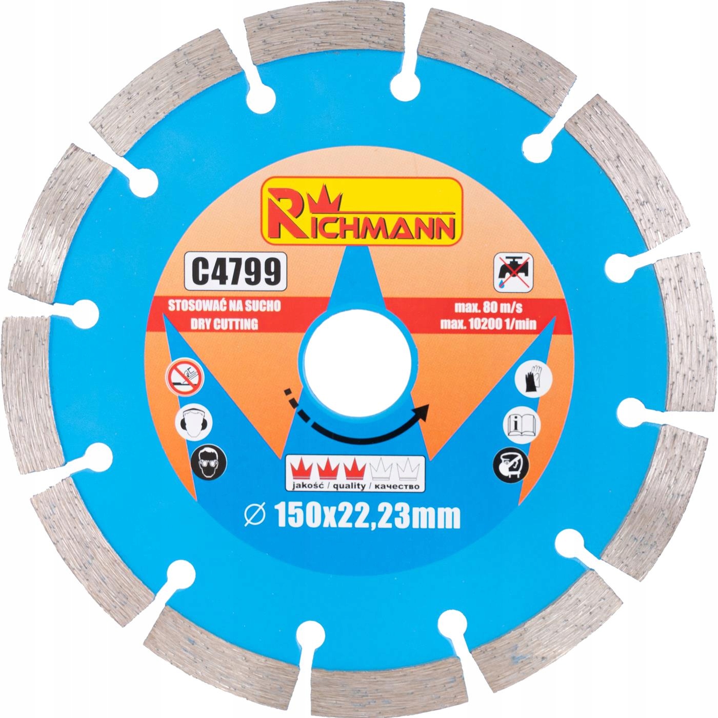 

Richmann Tarcza Diamentowa Segment 150MM C4799