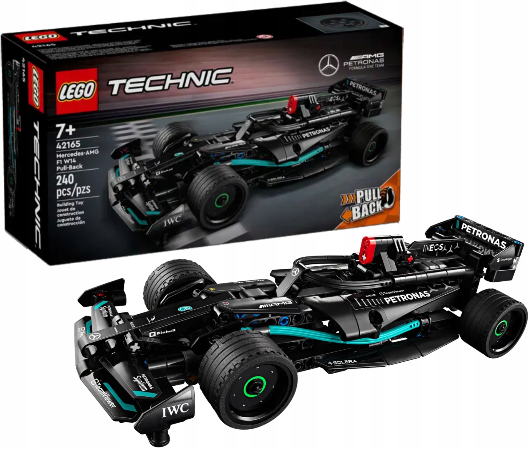 Lego Technic Mercedes-AMG F1 W14 E Performance natahovací model 42165