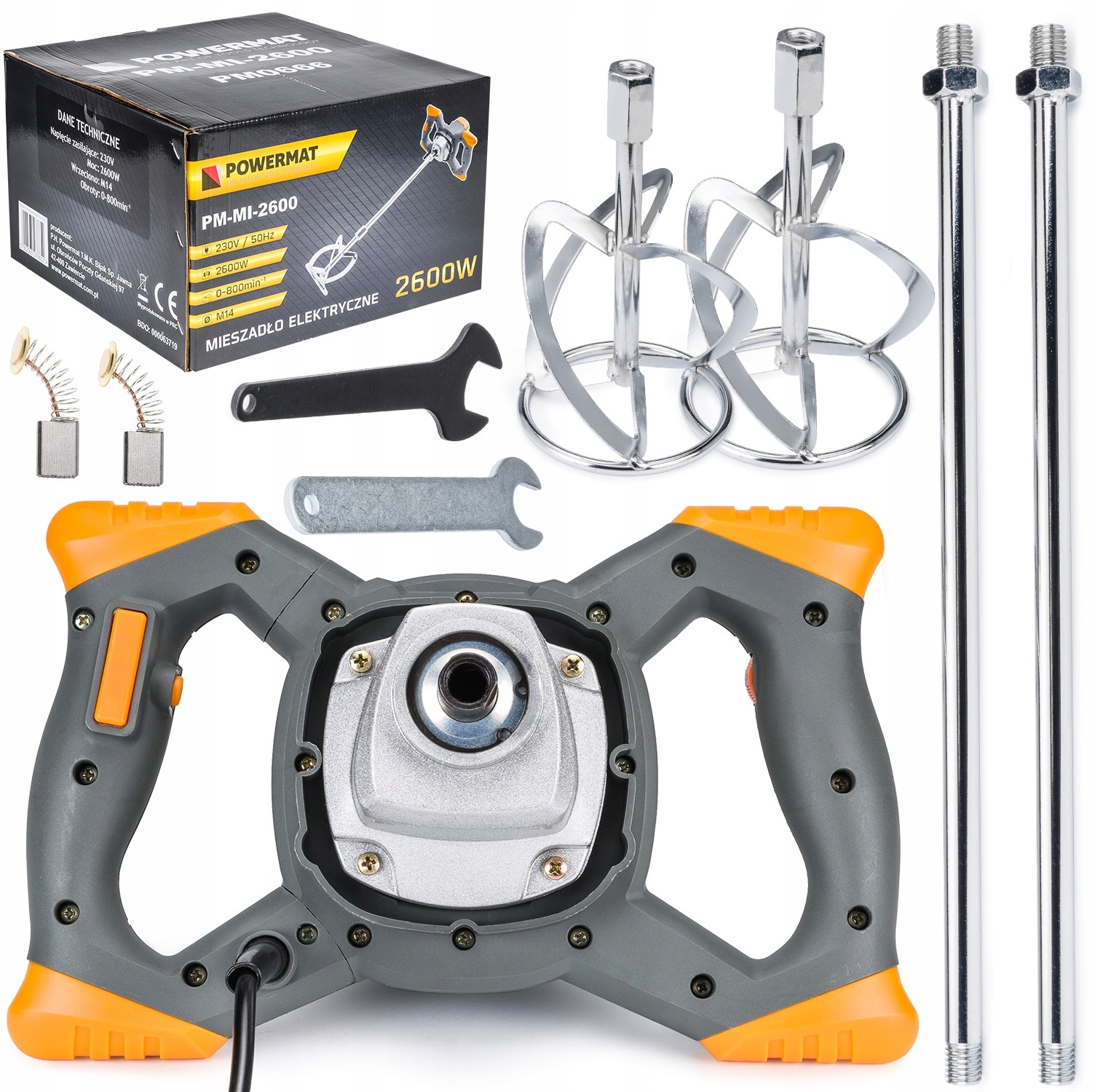 Elektrické Míchadlo Malty PM-MI-2600 M Powermat 2600 W