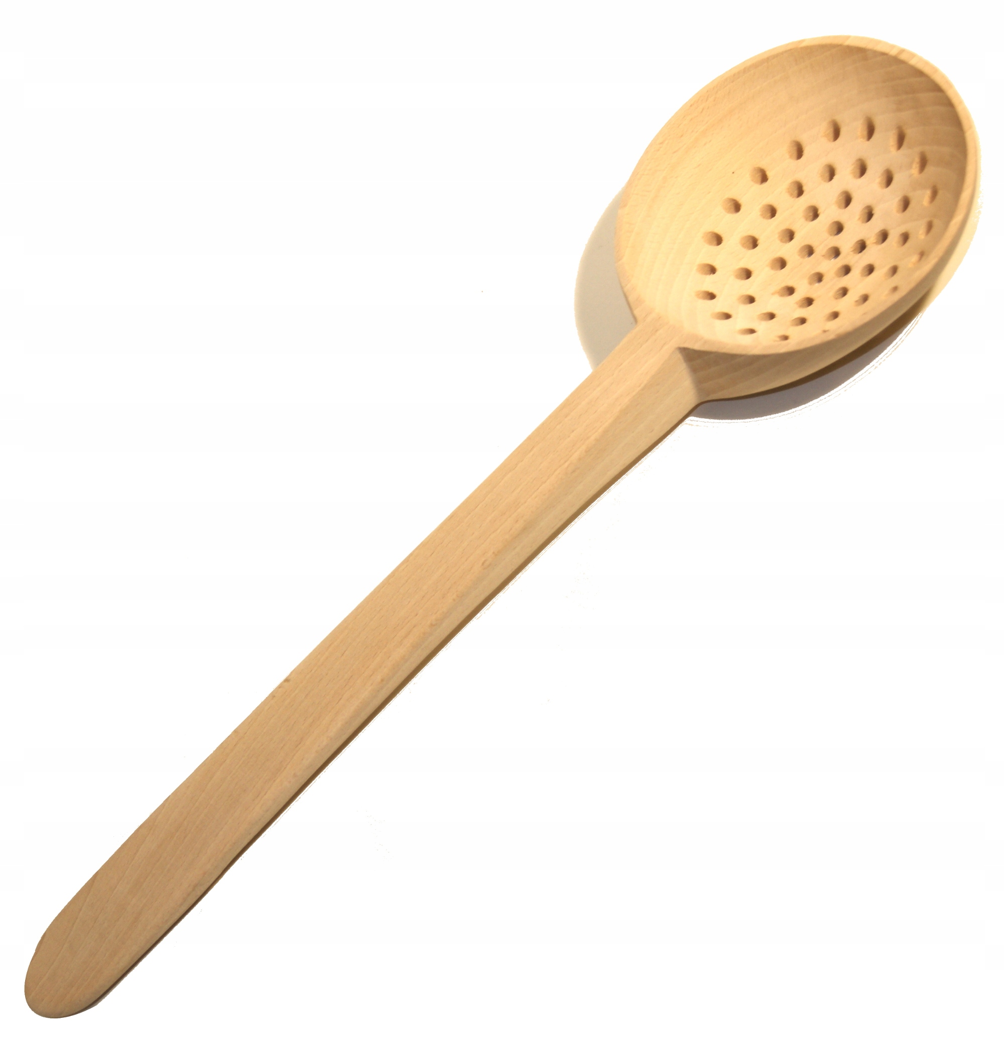 

Cedzak łyżka drewniana z dziurami warzecha 43 cm