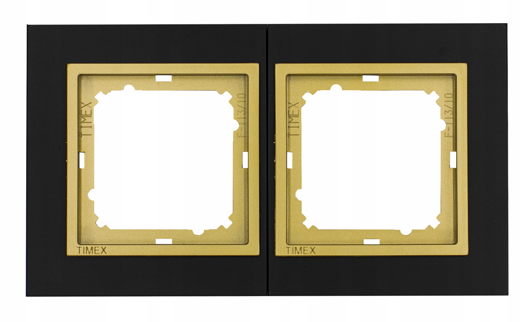 

Magic ramka podwójna Czarna wstawka Złota