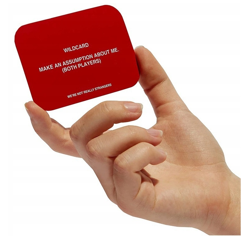 We Not Really Strangers Card Game - interactive 17 Waga produktu z opakowaniem jednostkowym 1 kg