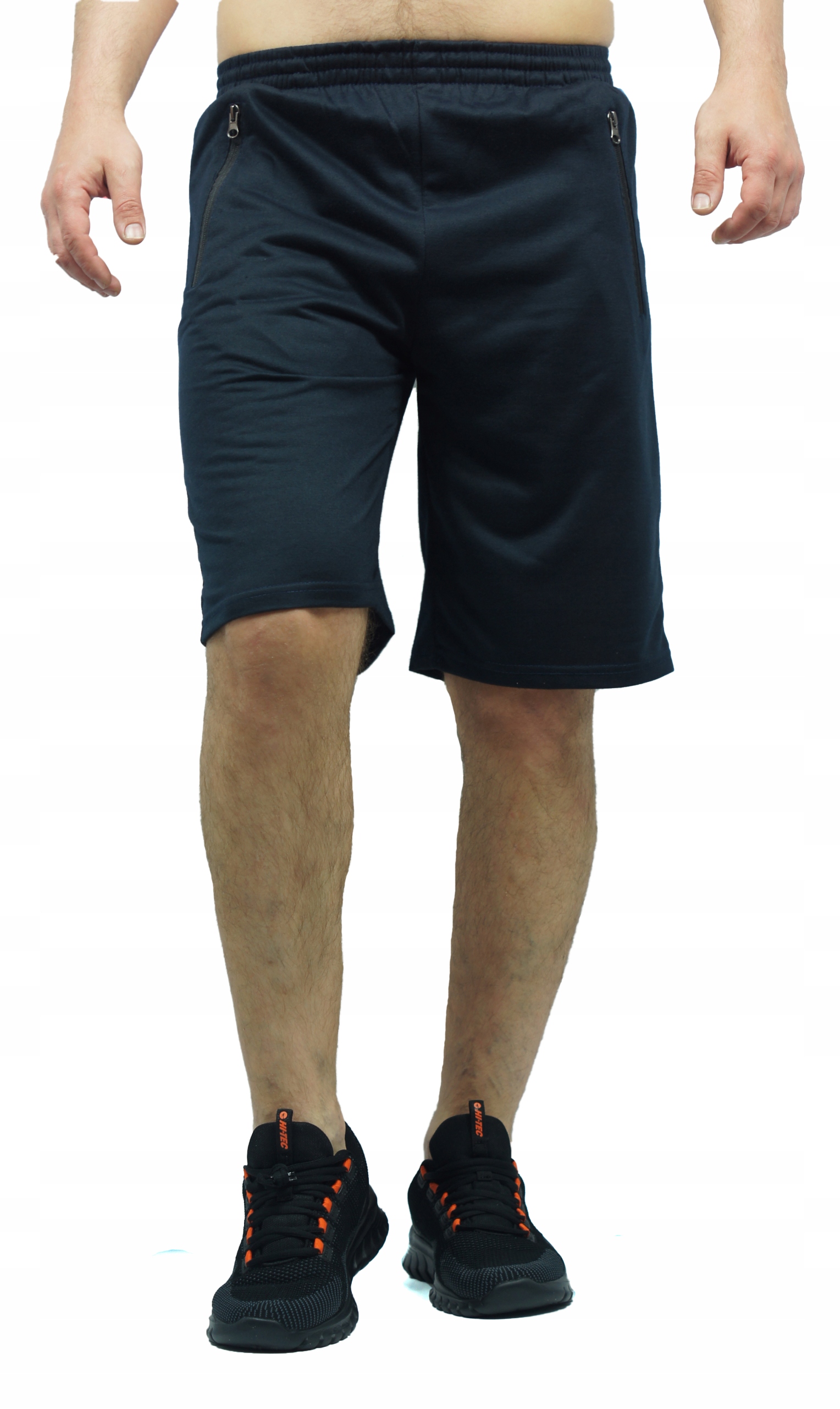 

Krótkie Spodenki Dresowe Gładkie K289 N r.4XL