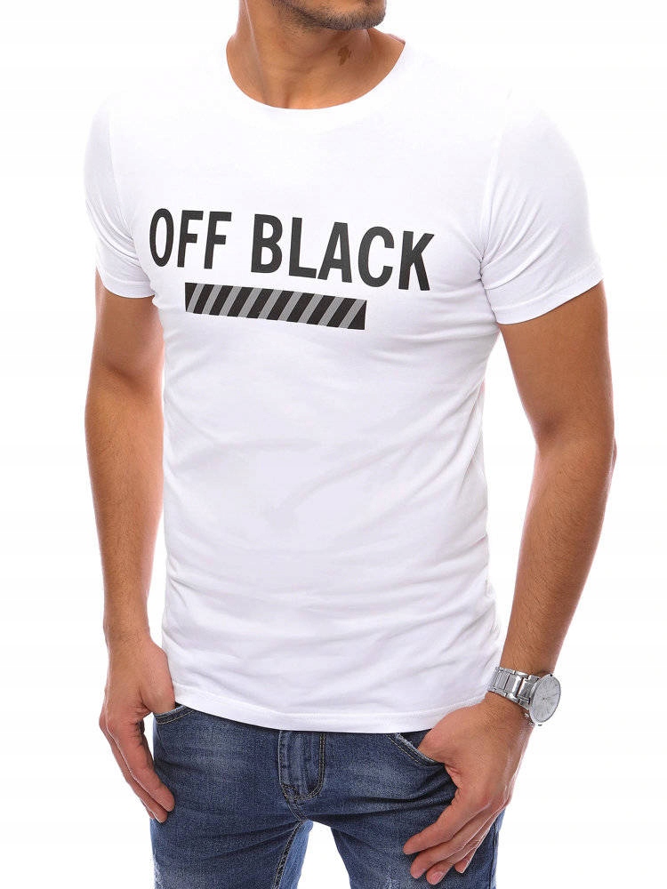 

Męska Koszulka T-shirt Z Nadrukiem roz. XXL