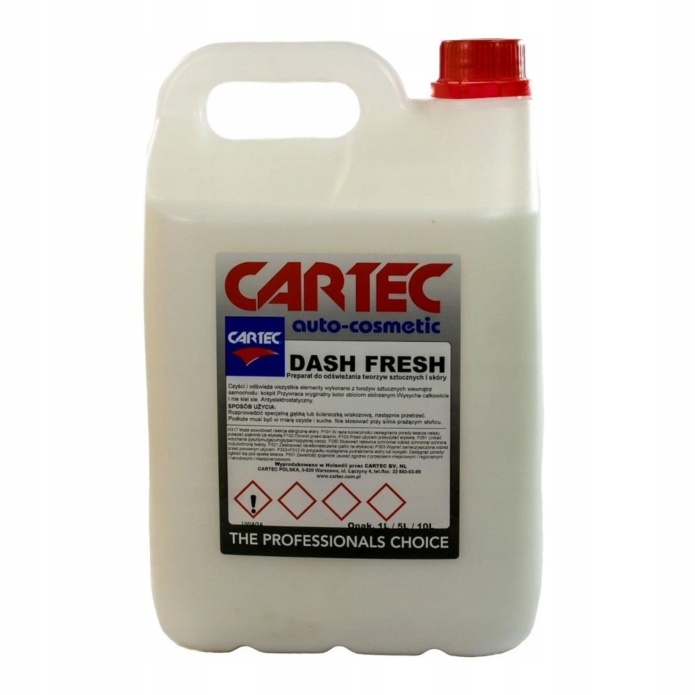 CARTEC DASH FRESH 5L do pielegnacji tworzyw skory