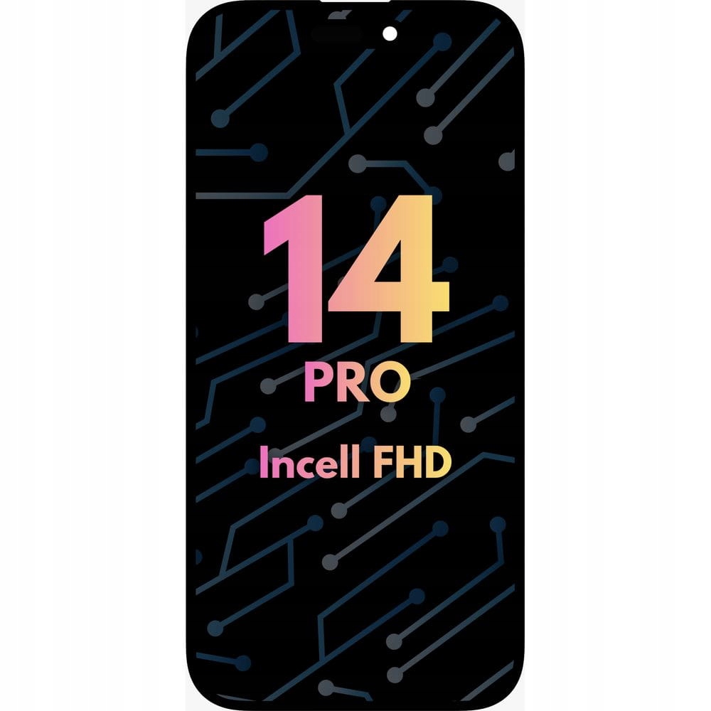 LCD displej pro iPhone 14 Pro Náhradní Incell Fhd Těsnění