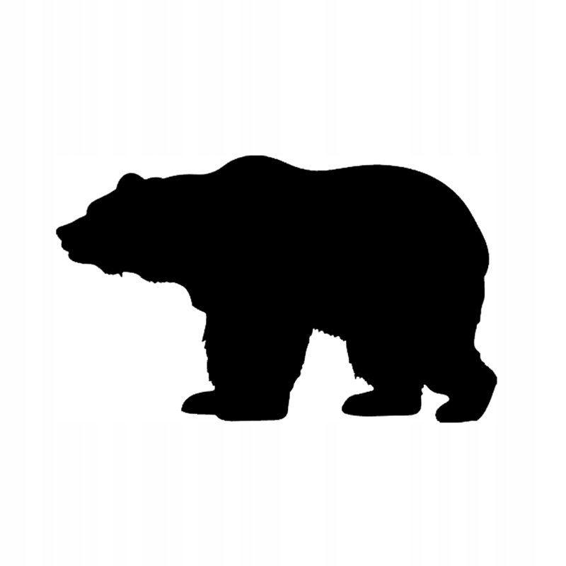 

Naklejka Na Auto Szybę Niedźwiedź Miś Grizzly