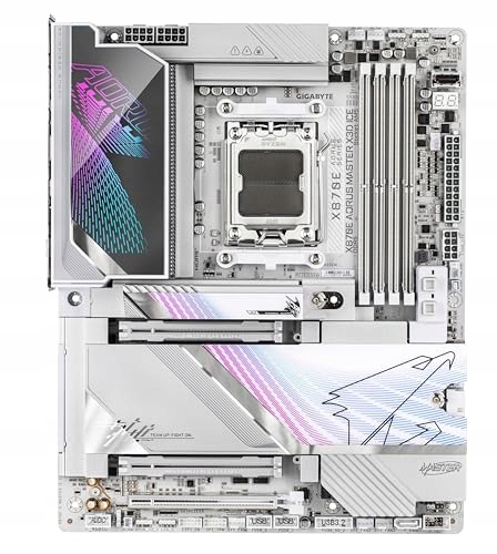GIGABYTE X870E AORUS Master X3D Ice Płyta Główna Ryzen 9000 WiFi 7 DDR5 — miniatura 2