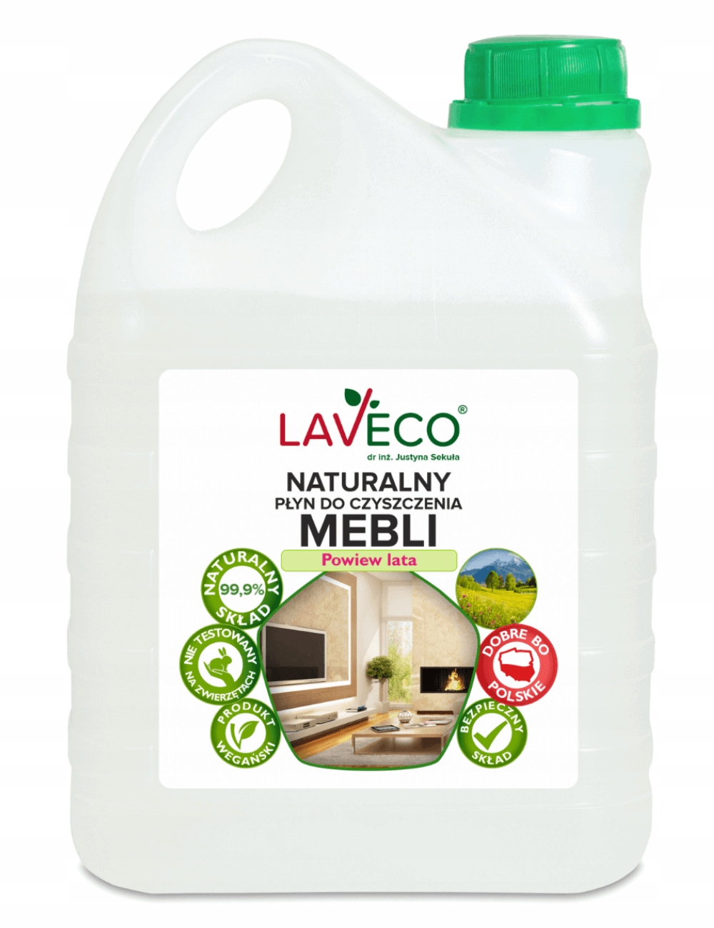 

Laveco Naturalny płyn do czyszczenia mebli – powie