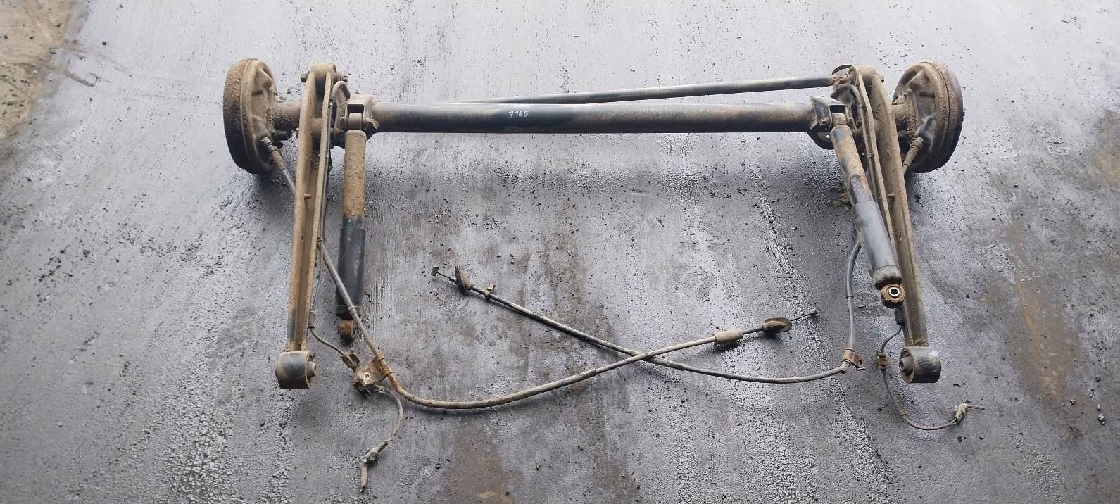 sider axis springing rear part BEBNY Z ABS OPEL AGILA A