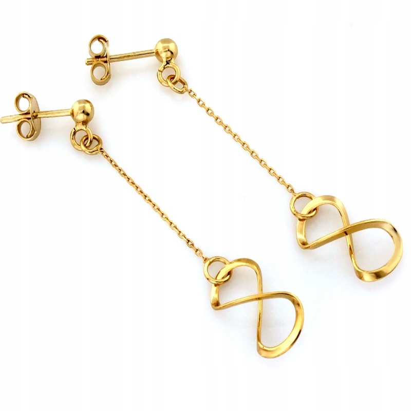 Náušnice Náušnice Infinity Na Svatba Svatba