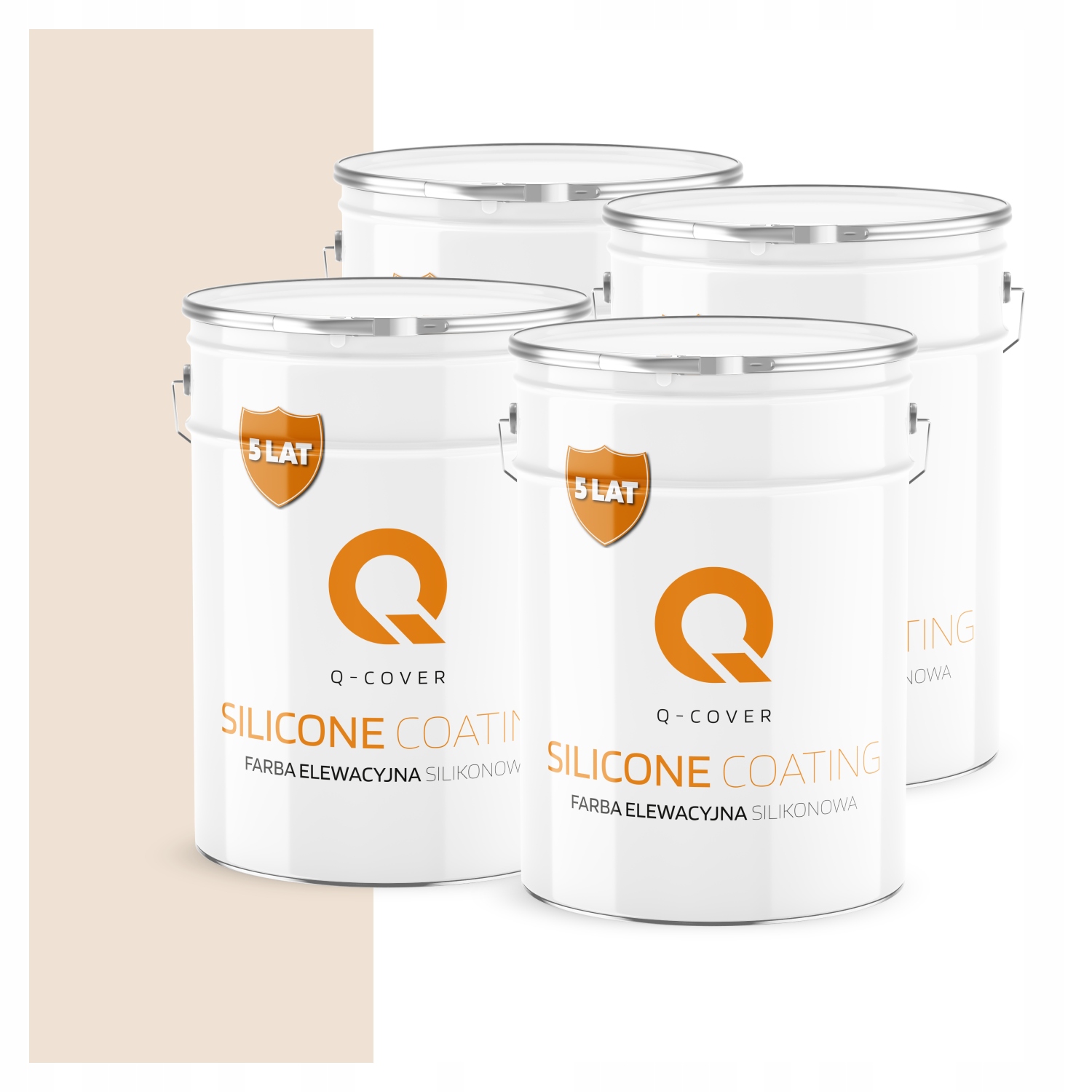 Fasádna farba Fasádová 10L Silikónová Uv Farba Béžová Jasná