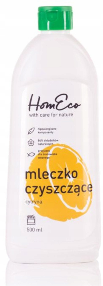 

Mleczko czyszczące Homeco ekologiczne 500mlCYTRYNA