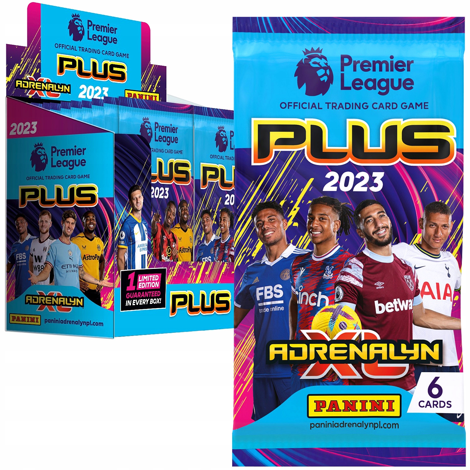 

Panini Premier League Adrenalyn XL 2023 Plus 6kart