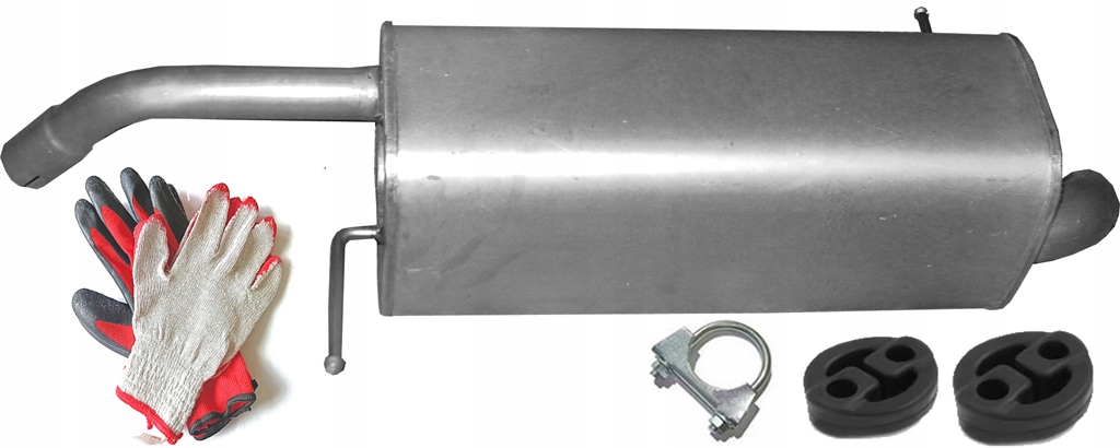 FORD FIESTA 1.6D 08-12 TŁUMIK KOŃCOWY