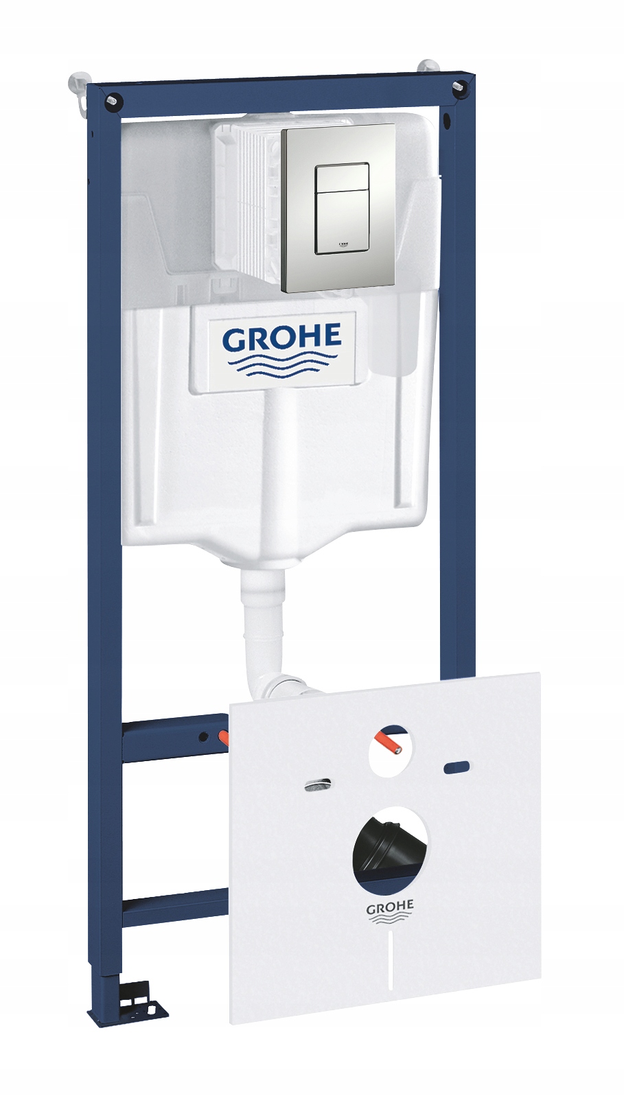 Stelaż podtynkowy Rapid Sl 5 w1 Grohe 39449000 Przycisk Chrom mat