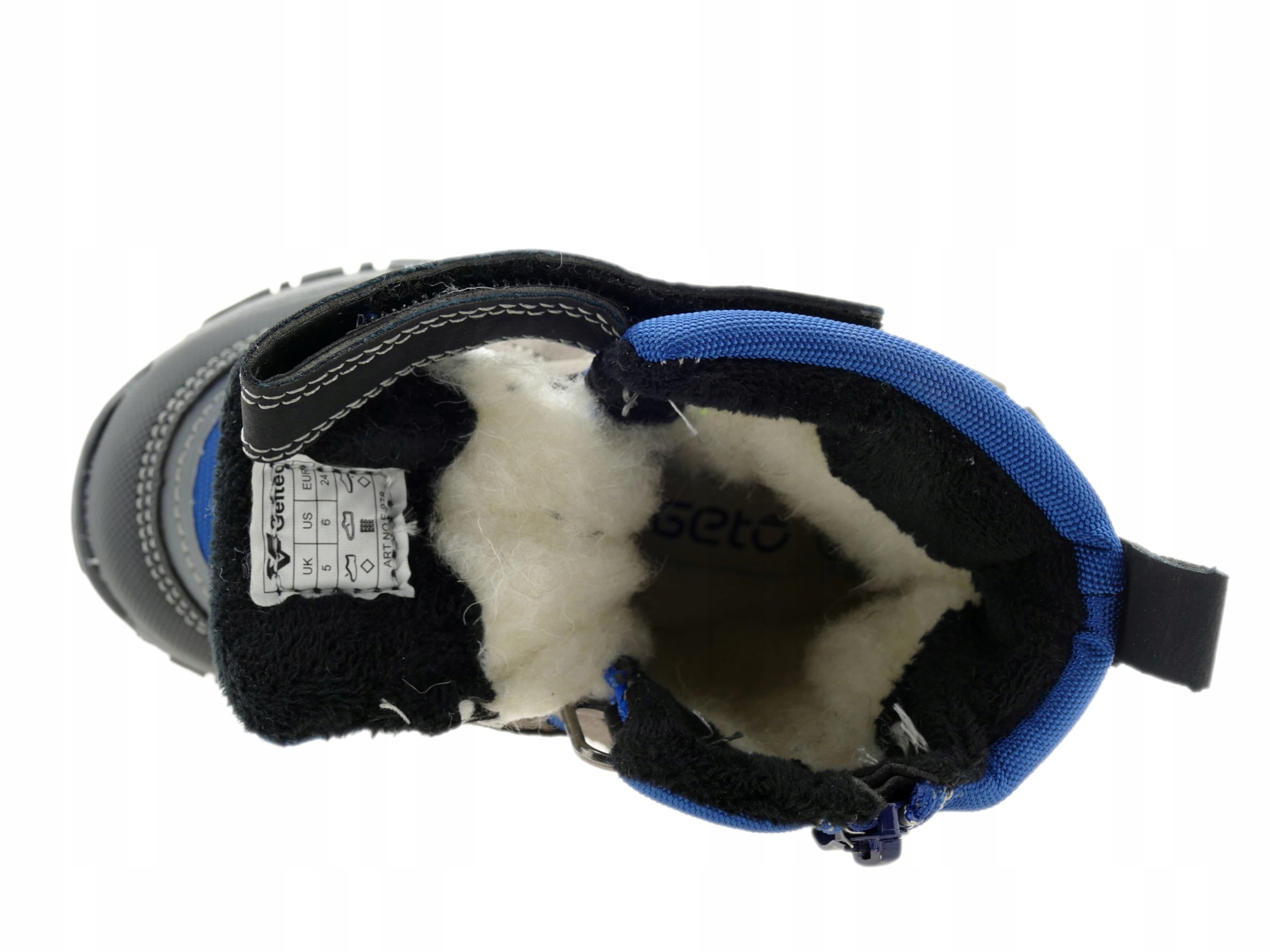 BUTY ZIMOWE CHŁOPIĘCE OCIEPLANE ŚNIEGOWCE RZEPY 23 Bohater brak