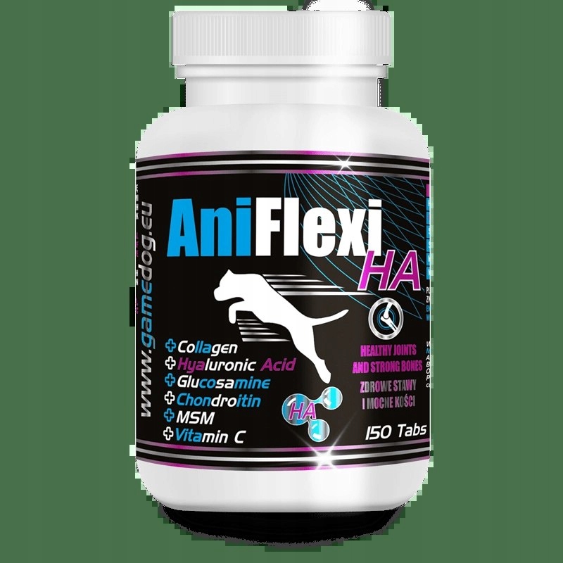 Levně ChatGPT řekl: Game Dog Aniflexi Ha doplněk stravy pro psa 150 tablet Gam